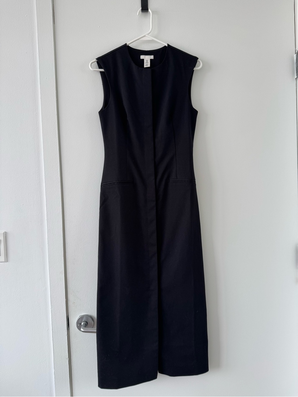 H&M Black Maxi Shift Dress